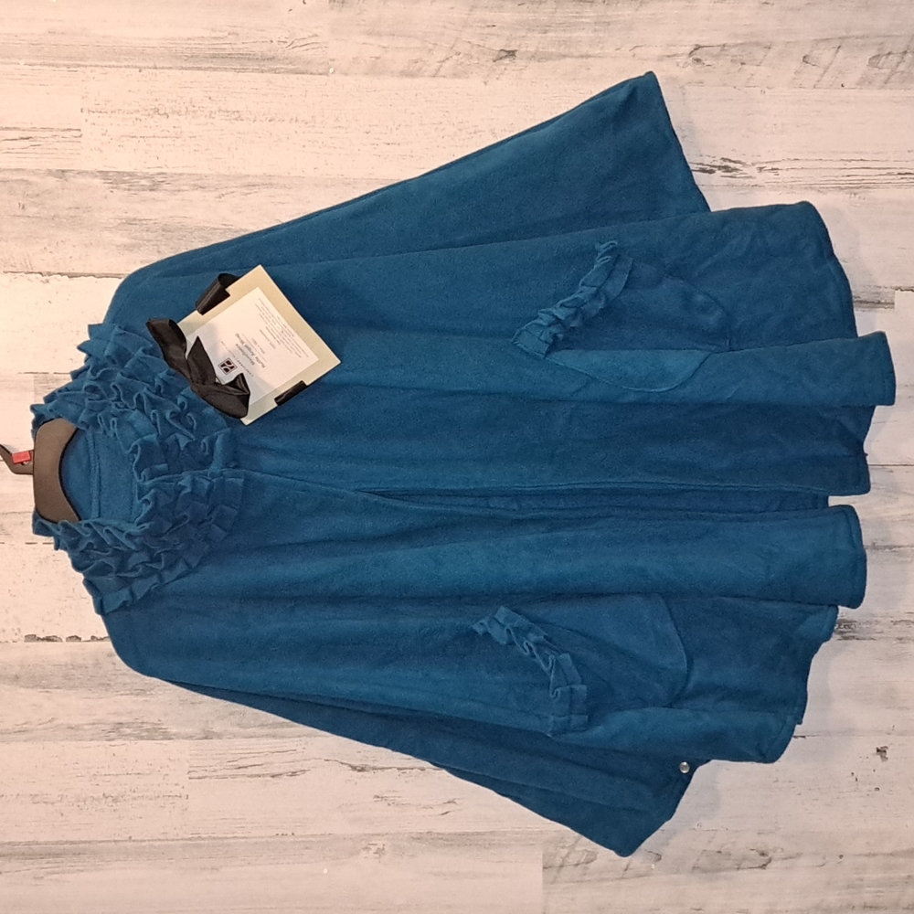 1108 Concierge Collection Microfleece Ruffle Angel Wrap